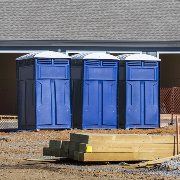 are there any restrictions on where i can place the porta potties during my rental period in Soda Springs